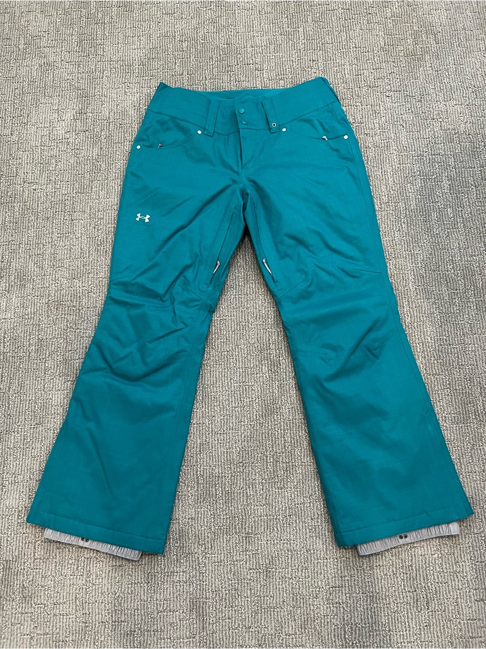 Under Armour Teal Wide-Leg Ski Pants